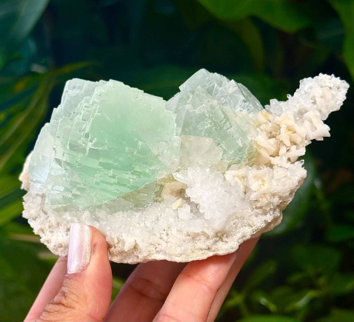 Fluorite and Dolomite and Quartz - Shangbao, Hunan, China